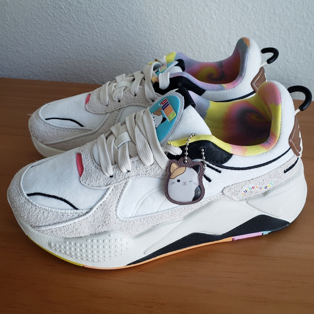New Puma X Sqishmallow RS-X Cam Womens Sneakers "Cam The Cat" 6.5 NWOT